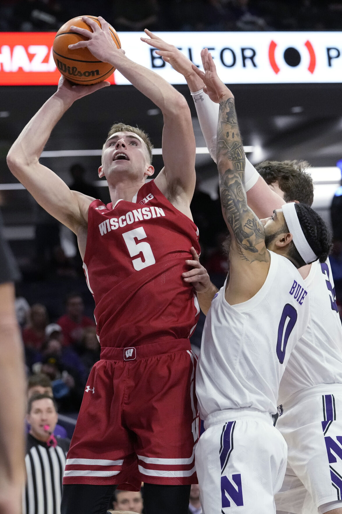 Wisconsin Northwestern Basketball